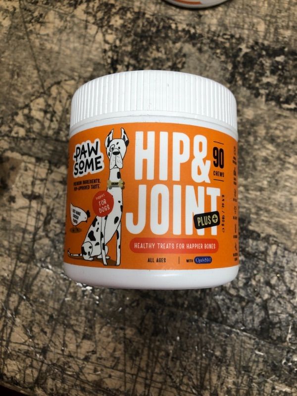 Photo 2 of *1/2023* Dr. Harvey's Hip & Joint Soft Chews for Dogs, Daily Mobility Supplement Chewable Bites for Dogs with Glucosamine, Chondroitin & MSM, Green Lipped Mussel, Chicken Flavor (90 Chews)