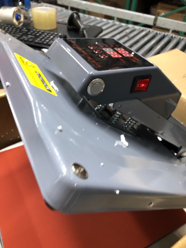 Photo 1 of **POWERS ON** Auto Heat Press Machine- Alldeer 15"x15" Smart Heat Press 