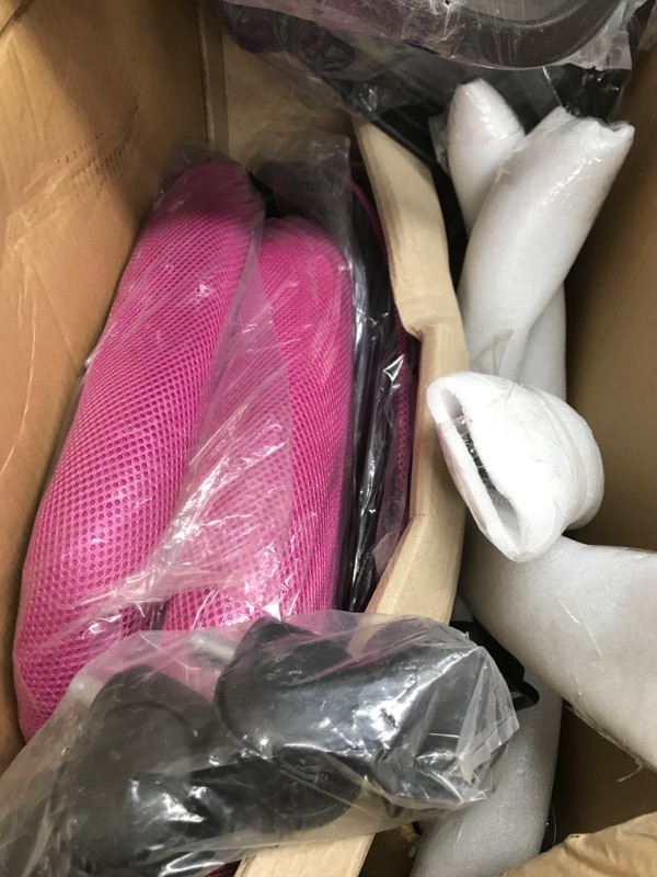 Photo 1 of Rolling Pink Office Chair 