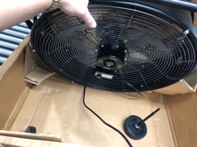 Photo 3 of 24" Direct Drive Tilt Fan