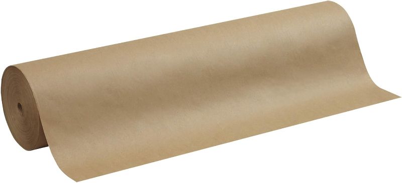 Photo 1 of Pacon 5836 Kraft Paper Roll, 50-lb. Natural Kraft, 36" x 1,000 ft. roll
