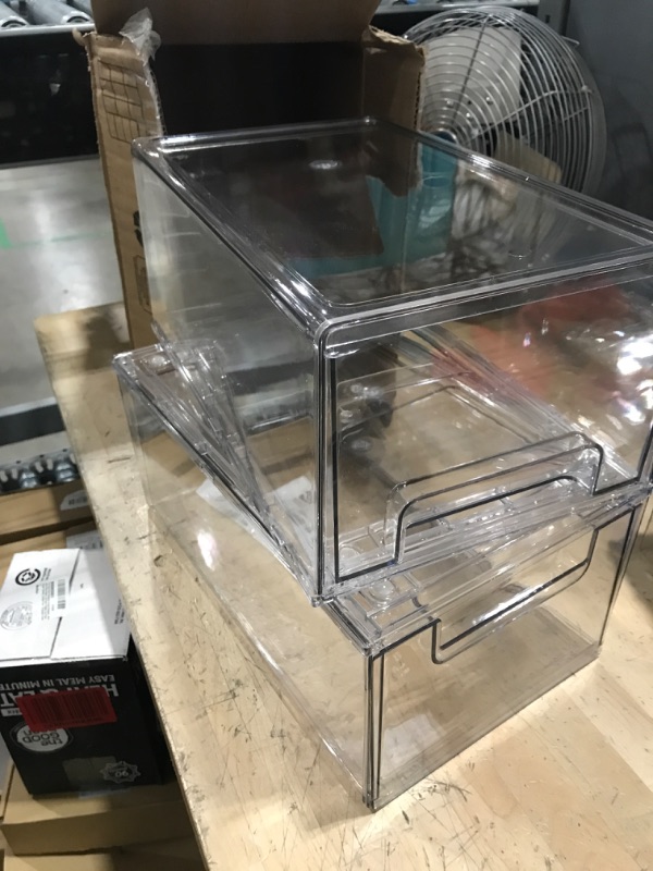 Photo 1 of 2 pack 6QT storage box 