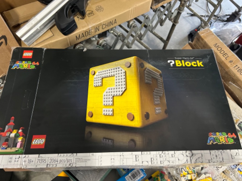 Photo 5 of LEGO Super Mario Super Mario 64 Question Mark Block 71395 Building Set for Adults (2064 Pieces) Frustration-Free Packaging