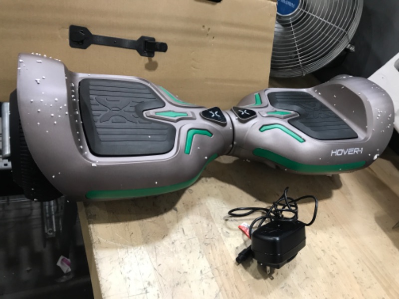 Photo 2 of ***see notes***Hover-1 Drive Electric Hoverboard | 7MPH Top Speed, 3 Mile Range, Long Lasting Lithium-Ion Battery, 6HR Full-Charge, Path Illuminating LED Lights Black