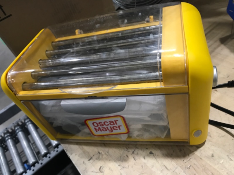 Photo 2 of Oscar Mayer Extra Large 8 Hot Dog Roller & 8 Bun Toaster Oven, Stainless Steel Grill Rollers, Non-stick Warming Racks, Perfect for Hot Dogs, Egg Rolls, Veggie Dogs, Sausages, Brats, Adjustable Timer Oscar Mayer Roller