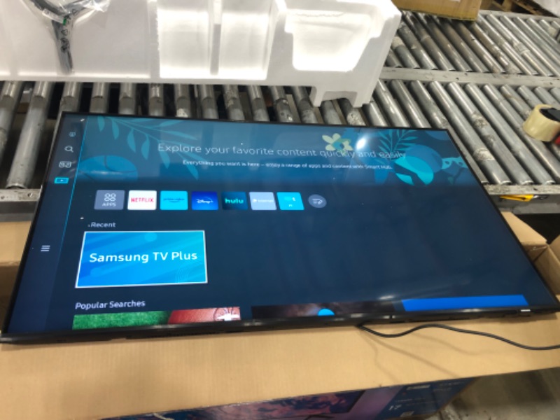 Photo 3 of SAMSUNG 50-Inch Class Crystal UHD 4K CU8000 Series PurColor, Object Tracking Sound Lite, Q-Symphony, Motion Xcelerator, Ultra Slim, Solar Remote, Smart TV with Alexa Built-in (UN50CU8000, 2023 Model)
