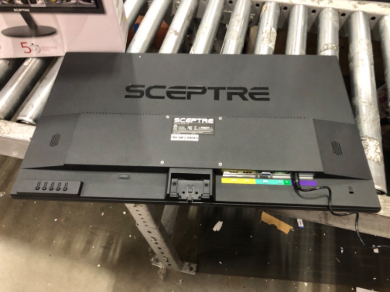 Photo 3 of Sceptre E275W-19203R 27 inch1080P LED Monitor 99% sRGB 2X HDMI VGA Build-In Speakers, Machine Black (E275W-19203R series)
