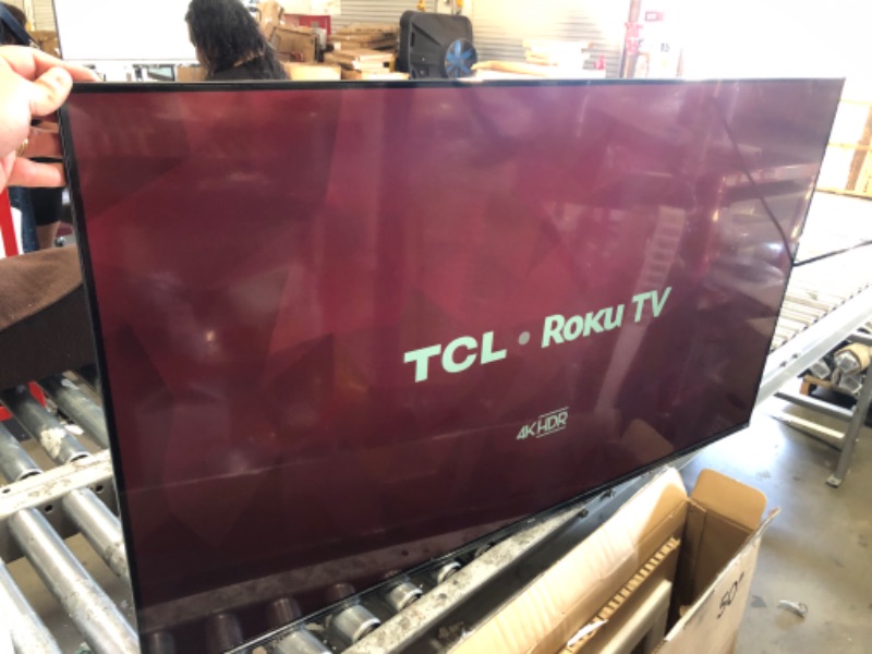 Photo 2 of TCL 50-Inch Class S4 4K LED Smart TV with Roku TV (50S450R, 2023 Model), Dolby Vision, HDR, Dolby Atmos, Works with Alexa, Google Assistant and Apple HomeKit Compatibility, Streaming UHD Television 50 inches