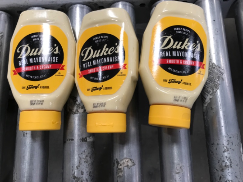 Photo 3 of 3-Duke's Smooth & Creamy Mayonnaise, Real - 18 oz bottle ( EXP-11-18-23)