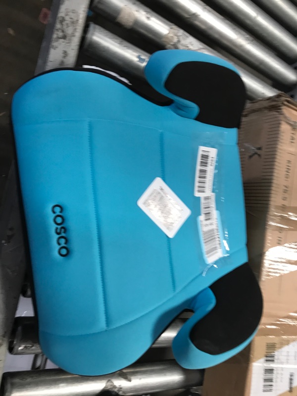 Photo 2 of Cosco Topside Booster Car Seat - Easy to Move, Lightweight Design (Turquoise)