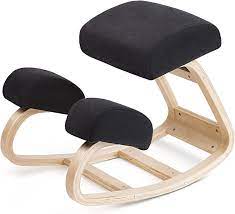 Photo 1 of Luxton Ergonomic Kneeling Chair with Extra Padding - Posture Support Comfortable Office Desk Chair - Angled Rocking Stool & Balancing Seat - Natural Relief for Neck or Back Pain
