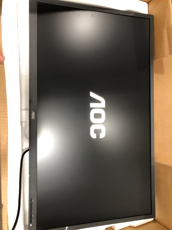 Photo 2 of AOC Q32P2CA 32" IPS Monitor, QHD 2560x1440, USB-C (Power Delivery 65 Watts) Docking, Height Adjustable Stand, Black 32" QHD 2K USB-C Docking Flat Screen