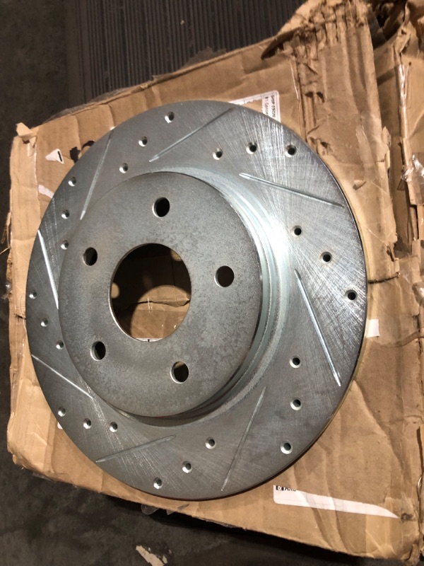 Photo 2 of Hart Brakes Rear Brakes and Rotors Kit |Rear Brake Pads| Brake Rotors and Pads| Ceramic Brake Pads and Rotors - PHCR.67077.02