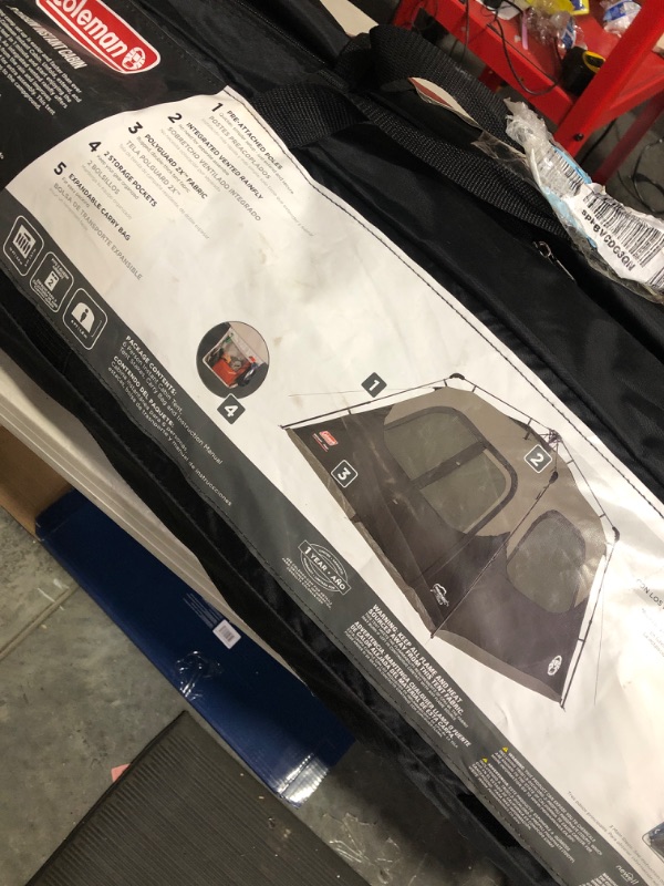 Photo 1 of * damaged * sold for parts *
Coleman Cabin Tent with Instant Setup in 60 Seconds 6-person Cabin Tent