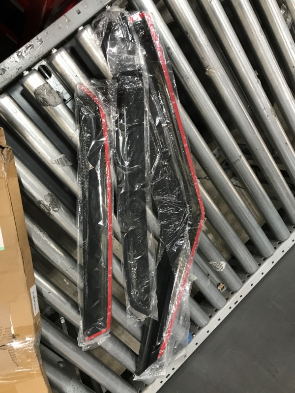 Photo 1 of Arokzn 96081 Tape-on Side Window Visor Deflector Rain Guard Designed for 2019-2023 Chevy Blazer Windows Visor Shield Shade Smoke