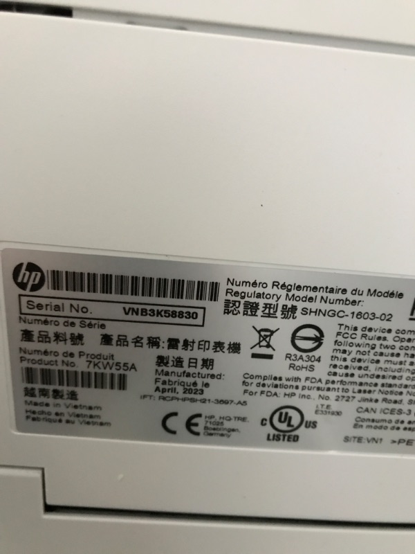 Photo 3 of HP Laserjet Pro MFP M182nw Wireless All-in-One Color Laser Printer, Print Scan Copy Fax, 17ppm, 600x600DPI, 150-Sheet, 2-Line LCD with Numeric keypad, White, PCM
