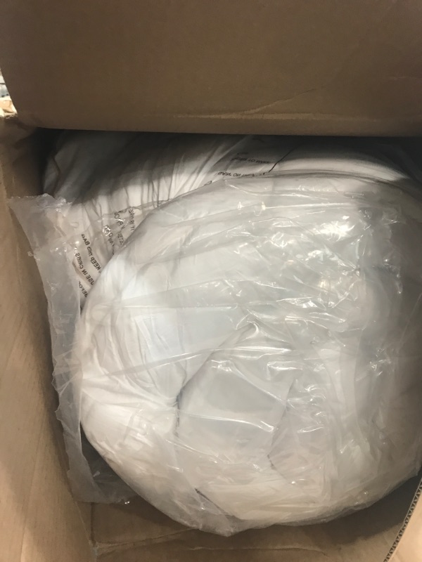 Photo 1 of TopTopper Mattress Topper California King, Cooling Mattress Pad Cover for Hot Sleepers, Extra Thick 5D Snow Down Alternative Overfilled Plush Pillow Top with 8-21 Inch Deep Pocket - 72"x84" White White California King