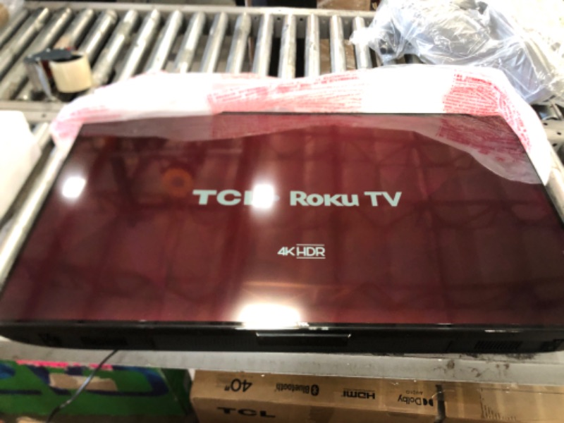 Photo 2 of TCL 43-Inch Class S4 4K LED Smart TV with Roku TV (43S450R, 2023 Model), Dolby Vision, HDR, Dolby Atmos, Compatible with Alexa, Google Assistant and Apple HomeKit Compatibility, Streaming UHD
