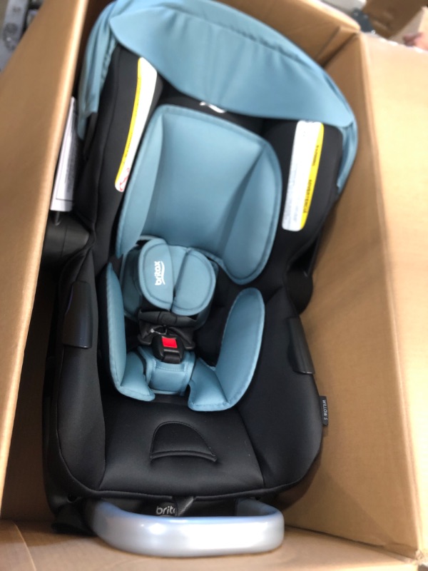 Photo 2 of Britax Willow S Infant Car Seat with Alpine Base, ClickTight Technology, Rear Facing Car Seat with RightSize System, Jade Onyx