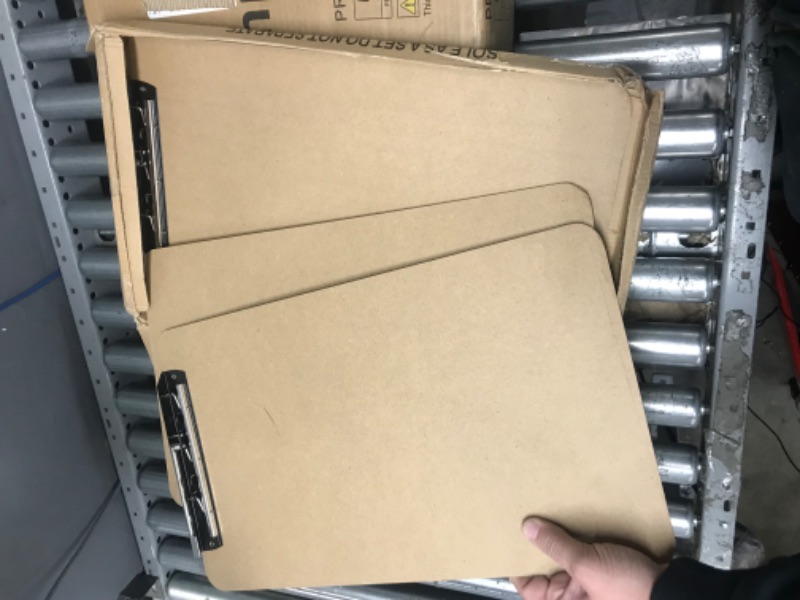 Photo 2 of Ledger Clipboards (3pc) by Office Solutions Direct! Hardboard, XL Clipboard 19.5”x11.6” with Lever Hinge Clip,Horizontal or Vertical for Legal Size Paper | Supplies for Teachers, Kids & Students