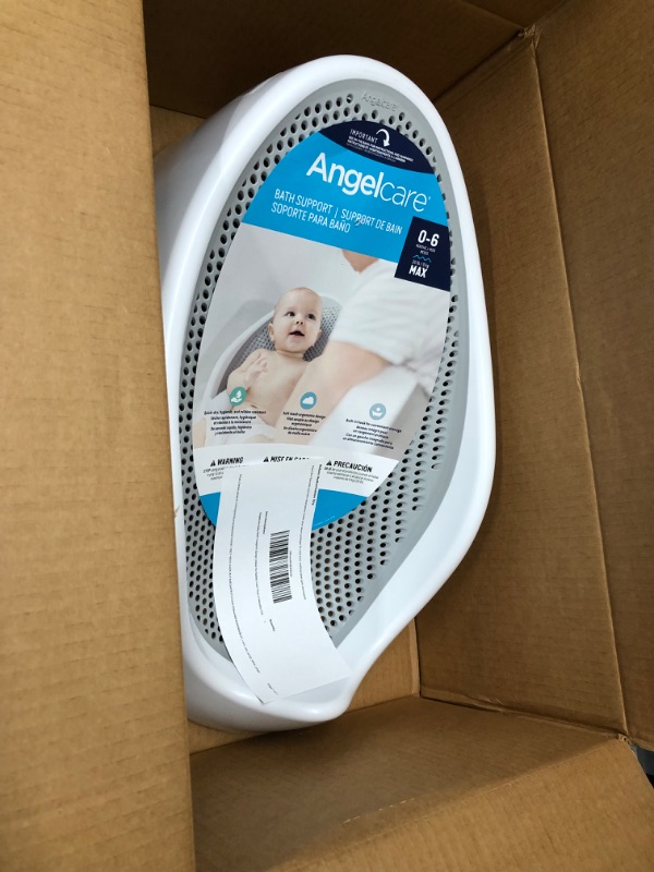 Photo 2 of Angelcare Baby Bath Support (Grey) | Ideal for Babies Less than 6 Months Old