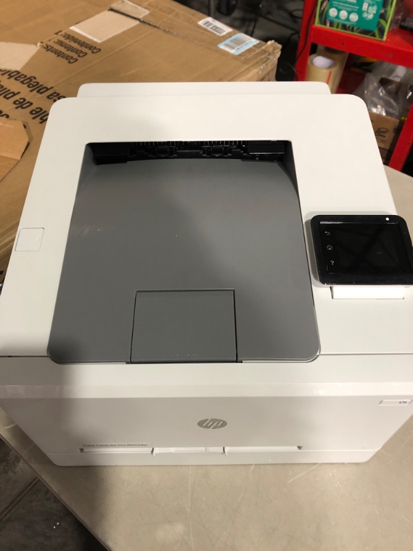 Photo 3 of HP Color LaserJet Pro M283fdw Wireless All-in-One Laser Printer, Remote Mobile Print, Scan & Copy, Duplex Printing, Works with Alexa (7KW75A), White