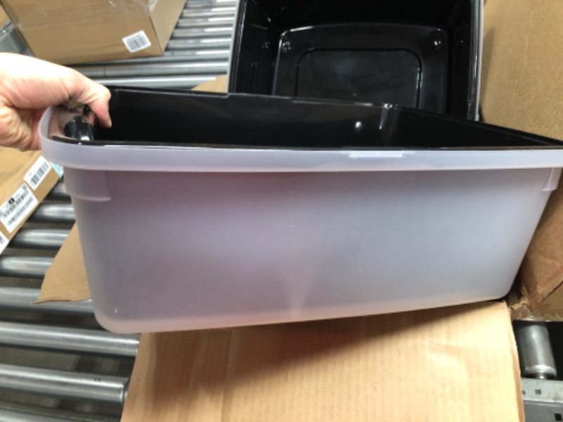 Photo 1 of 2 Pack of Cat Litter Boxes with Scoops