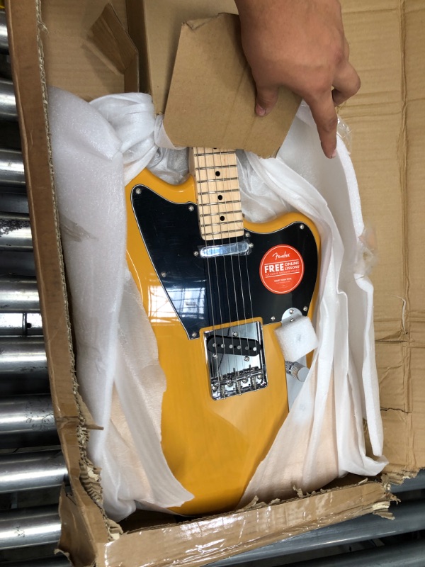 Photo 2 of Squier Paranormal Offset Telecaster Electric Guitar, Butterscotch Blonde, Maple Fingerboard