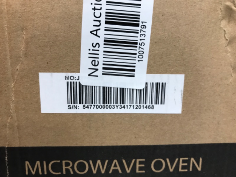 Photo 4 of **NONREFUNDABLE**FOR PARTS OR REPAIR**SEE NOTES**
TOSHIBA EM131A5C-SS Countertop Microwave Oven, 1.2 Cu Ft with 12.4" Turntable, Smart Humidity Sensor with 12 Auto Menus, Mute Function & ECO Mode, Easy Clean Interior, Stainless Steel & 1100W Silver Microw