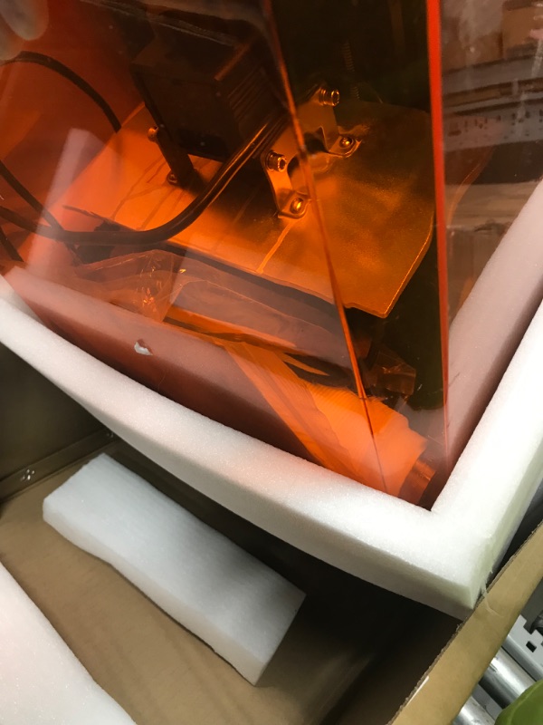 Photo 2 of Creality Resin 3D Printer Halot-Mage, 8K Resolution 10.3" Monochrome LCD UV Photocuring Resin Printer with High-Precision Integral Light Fast Print Dual Z-axis Rails Larger Print Size 8.97x5.03x9.05in