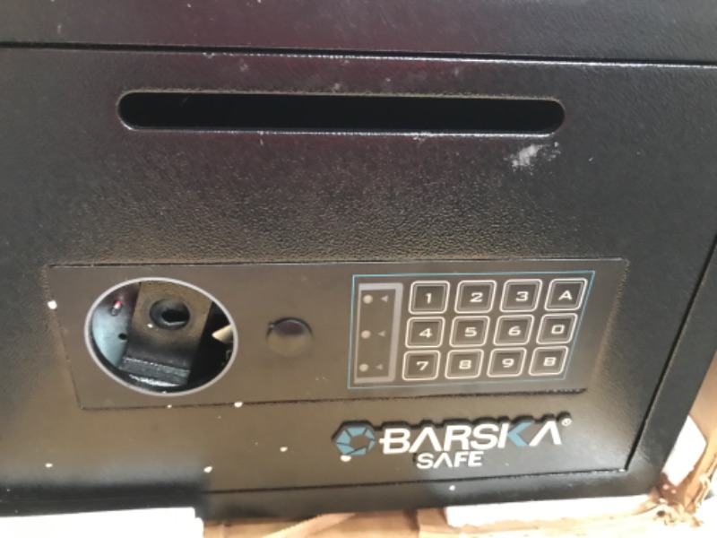 Photo 5 of * not functional * sold for parts * 
Barska Digital Multi-User Keypad Security Business Depository Drop Safe Compact
