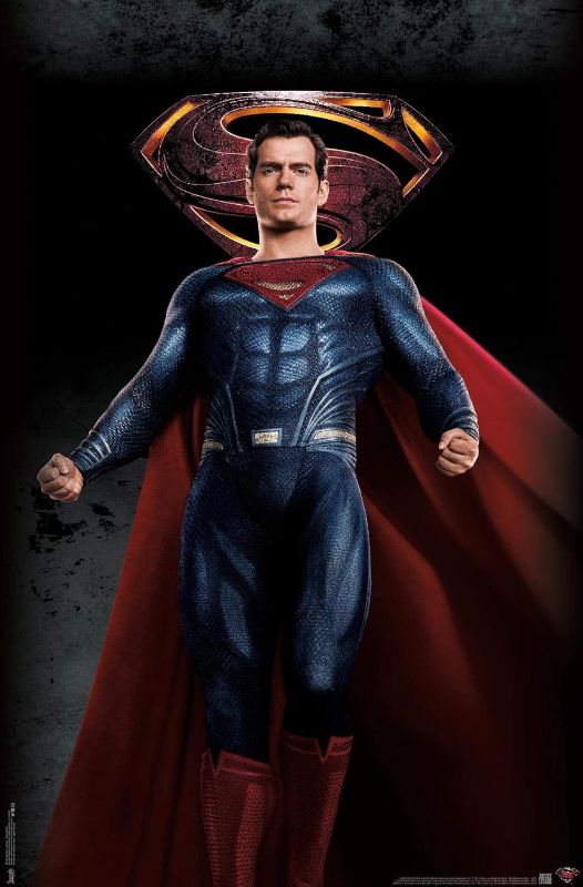 Photo 2 of Trends International DC Comics Movie - Justice League - Superman Wall Poster, 22.375" x 34", 