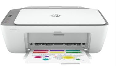 Photo 1 of HP DeskJet 2755e Wireless Color All-in-One Printer with Bonus 6 Months Instant Ink with HP+ (26K67A)