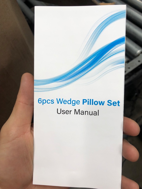 Photo 1 of 6Pcs Wedge Pillow for Sleeping, Orthopedic Bed Wedge Pillows