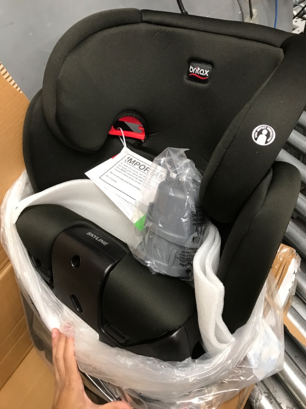 Photo 2 of Britax Skyline 2-Stage Belt-Positioning Booster Car Seat, Dusk - Highback and Backless Seat