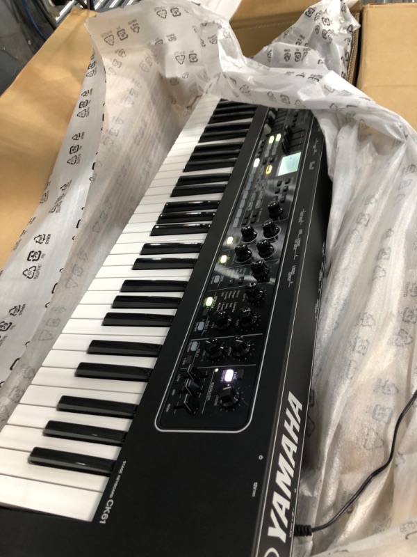 Photo 1 of Yamaha Pro Audio CK61 61 Key Stage Electric Piano Keyboard - Black (CK61)
