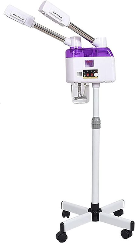 Photo 1 of GOVRN Facial Sprayer, Hot and Cold Spary Facial Steamer, Double Tube Portable Adjustable Height, Face Hydrating Beauty Instrument, Face Spa Beauty Equipment, for Salon, Spa, Beauty
