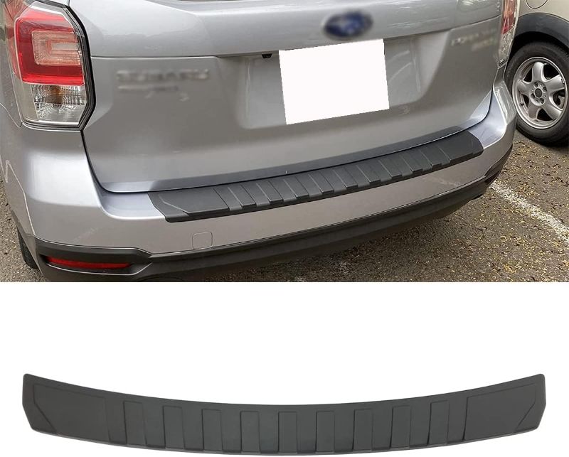 Photo 1 of Tybock Rear Bumper Protector Guard Accessory Trim Cover Scratch Resistant Trunk Door Entry Guards Compatible with Subaru Forester 2013 2014 2015 2016 2017 2018 Subaru Forester 2013-2018