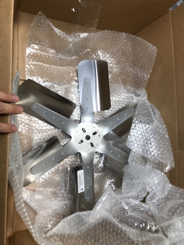 Photo 2 of Flex-a-lite 2019 Silver 19" 6-Blade Belt Driven Flex Fan