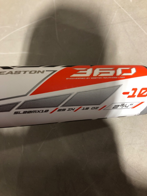 Photo 1 of * used item * great condition see images * 
Easton ADV 360 -10 I -8 USSSA Youth Baseball Bat, 2 3/4 in. Barrel -10 30" / 20oz.