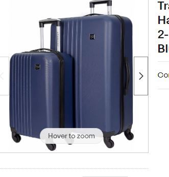 Photo 1 of 3 Piece Basette Luggage Set by Travelers Club Luggage Includes 28" Spinner Check-In Suitcase, 24" Spinner Check-In Suitcase, and 20" Spinner Carry-On. It includes 8 multi ...

