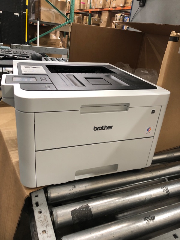 Photo 3 of USED. Brother HL-L3210CW Compact Digital Color Printer Providing Laser Printer Quality Results with Wireless New Model: HLL3210CW