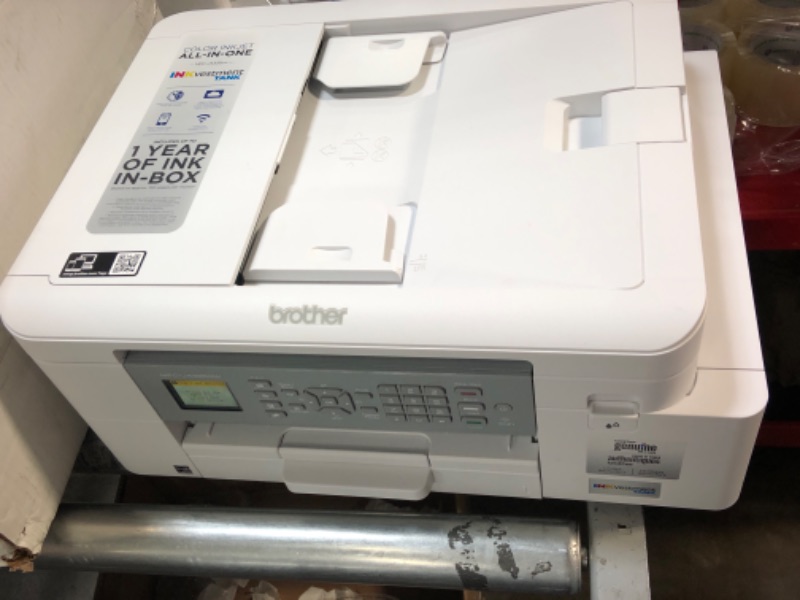 Photo 2 of **PARTS** **USED** **ERROR CODES** **SEE NOTES** Brother MFC-J4335DW INKvestment Tank All-in-One Printer