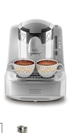 Photo 1 of Arzum Okka Automatic Turkish Coffee Machine, 120V, White/Silver
