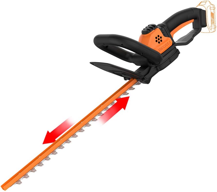 Photo 1 of WORX WG261.9 20V Power Share 22" Cordless Hedge Trimmer (Tool Only)
******MISSING BATTERY PACK********
