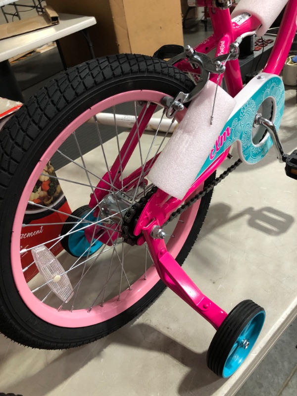 Photo 5 of * used item * incomplete * see all images *
Schwinn Koen & Elm Toddler and Kids Bike, 12-18-Inch Wheels, Training Wheels Included, Boys and Girls Ages 2-9 Years Old Pink 18-inch Wheels