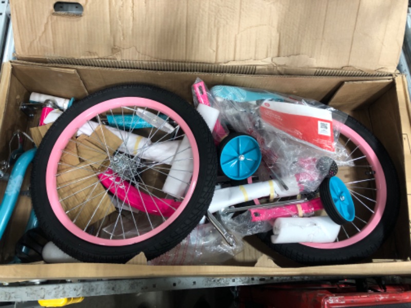 Photo 6 of * used item * incomplete * see all images *
Schwinn Koen & Elm Toddler and Kids Bike, 12-18-Inch Wheels, Training Wheels Included, Boys and Girls Ages 2-9 Years Old Pink 18-inch Wheels