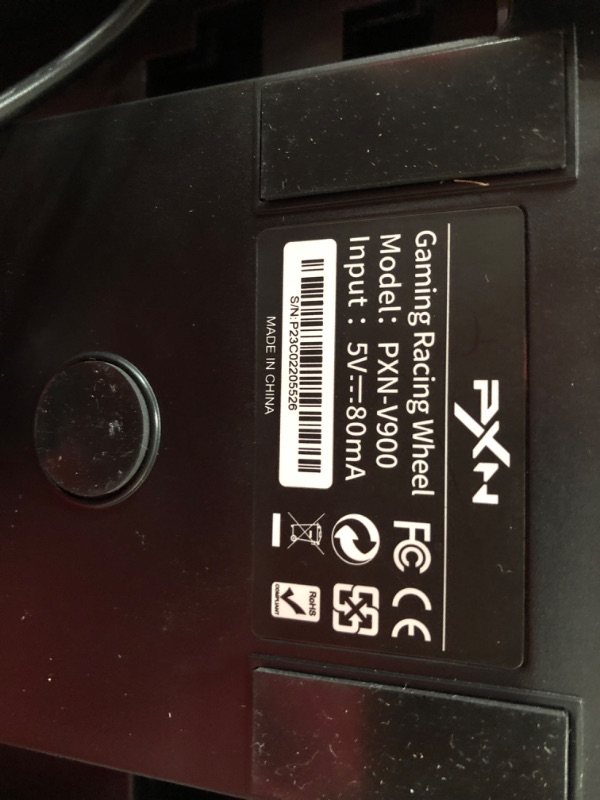 Photo 1 of PXN Gaming Racing Wheel, V900 270/900 Degree Competition Racing Steering Wheel with Audio Function & with Pedal, Suitable for PC, PS3, PS4, Xbox One, Xbox Series S/X, Nintendo Switch.
