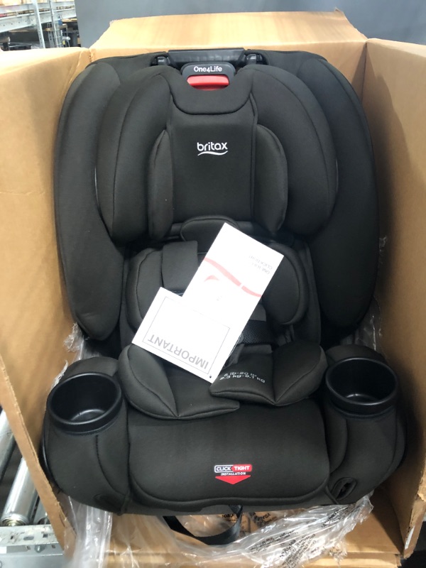 Photo 2 of Britax One4Life ClickTight All-in-One Car Seat, Eclipse Black