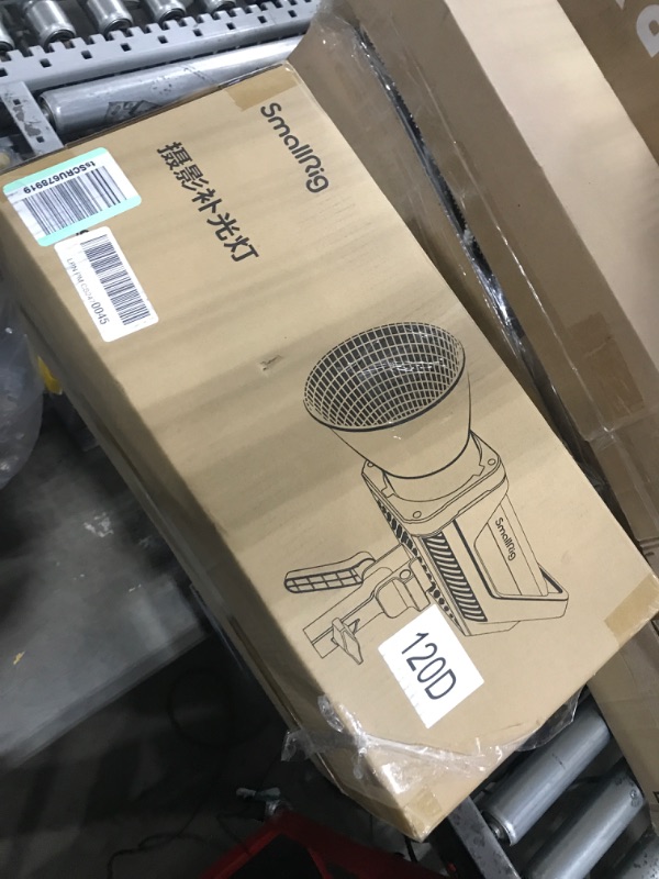 Photo 1 of SmallRig RC 120D 120W COB LED Video Light, 5600K, 62600Lux@1m On-Board and SmallGoGo App Control, TLCI 96+ CRI 95+, 9 Lighting Effects, Support AC Adapter and 14.4V/26V V-Mount Battery- 3470